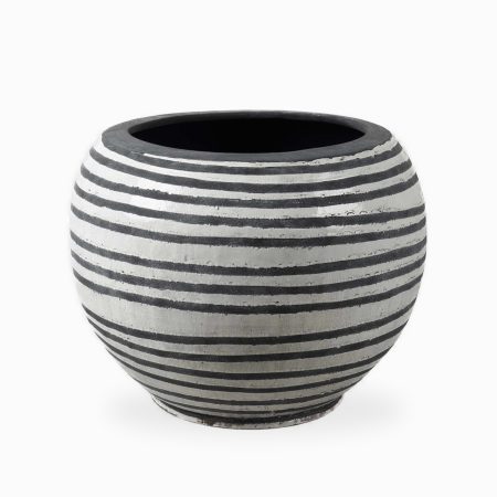 Кашпо Stripe высота 48