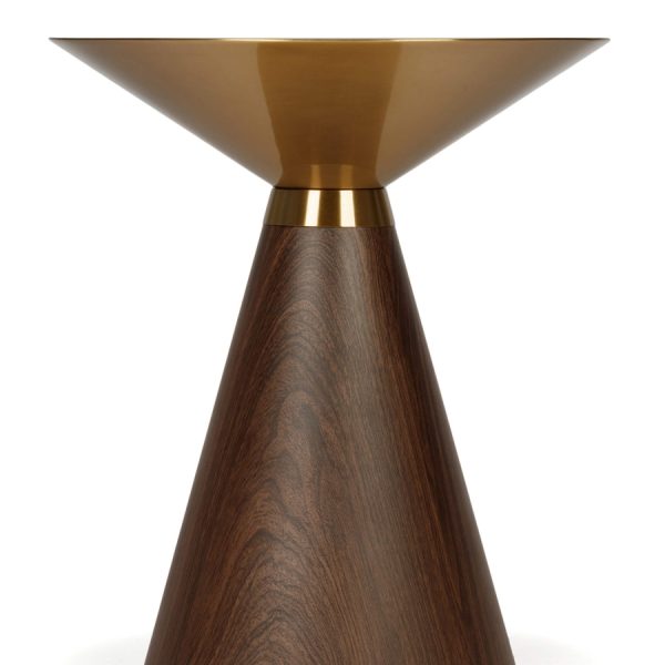 Кофейный столик Vaso Gold диаметр 49 — изображение 2