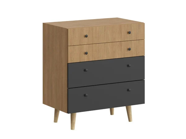 Комод большой Frida черный — изображение 2