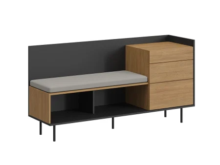Комод со скамьей слева Look
