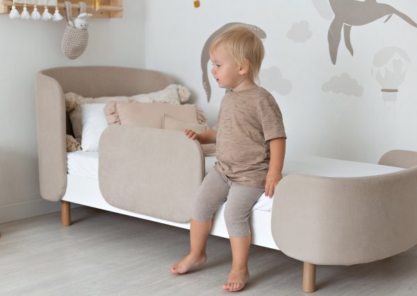 Комплект чехлов для кровати KIDI Soft для детей от 3 до 7 лет (бежевый) — изображение 4