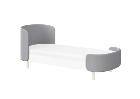 Комплект чехлов для кровати KIDI Soft для детей от 3 до 7 лет (серый)