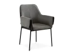 Комплект стульев Minotti 2 шт. светло-серый, темно-серый — изображение 2