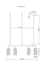 Люстра подвесная Moderli V11941-6P Cora — изображение 3