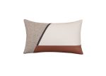 Подушка "Геометрия" 50*30 см (бежевый