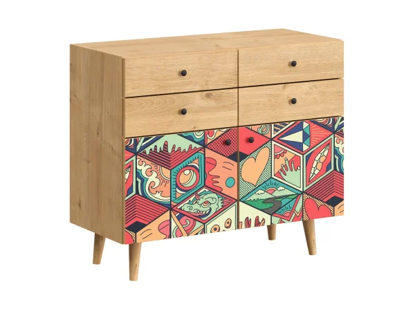 Сервант Frida с принтом — изображение 2