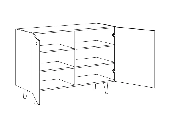 Сервант Frida с принтом — изображение 5