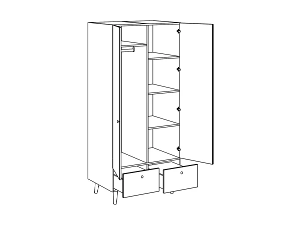 Шкаф Frida с принтом — изображение 5