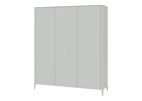 Шкаф Type 3-х створчатый (светло-серый) — изображение 2