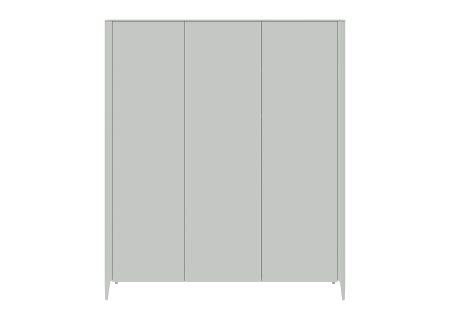 Шкаф Type 3-х створчатый (светло-серый)