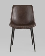 Стул Деймон экокожа коричневый — изображение 3