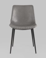 Стул Деймон экокожа серый — изображение 3