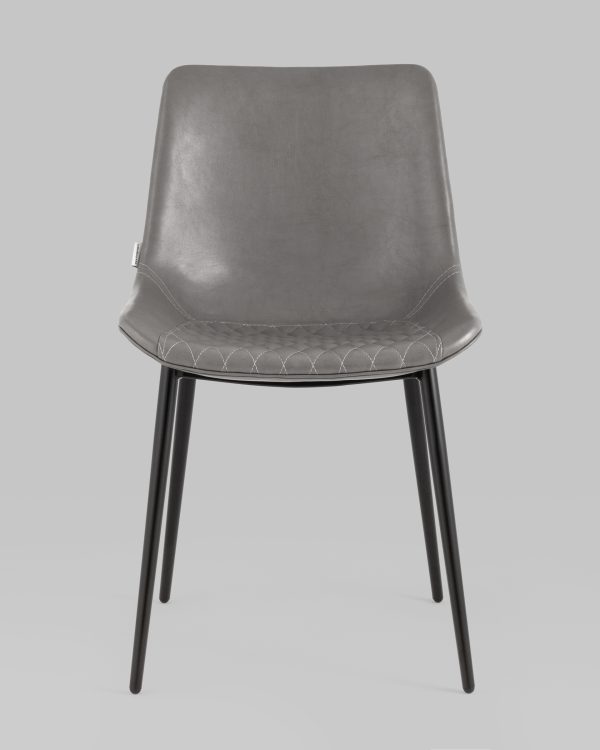Стул Деймон экокожа серый — изображение 3