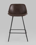 Стул полубарный Деймон экокожа коричневый — изображение 3