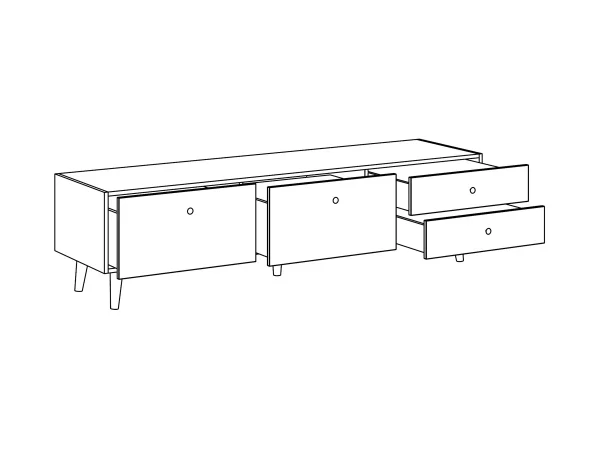 Тумба Frida с принтом — изображение 5