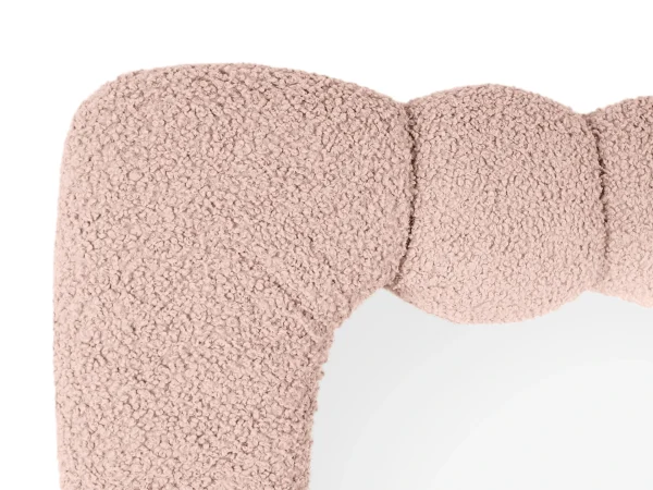 Зеркало подвесное Turi розовый — изображение 3