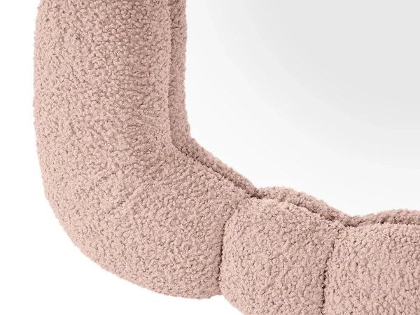 Зеркало подвесное Turi розовый — изображение 4