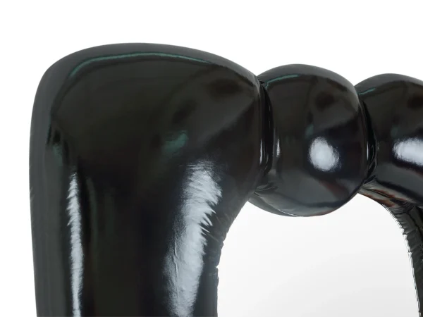 Зеркало подвесное Turi черный — изображение 4