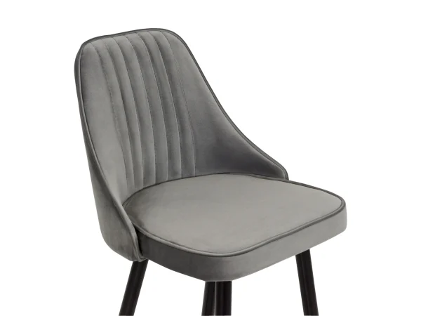 Комплект барных стульев Franz 2 шт. серый — изображение 5