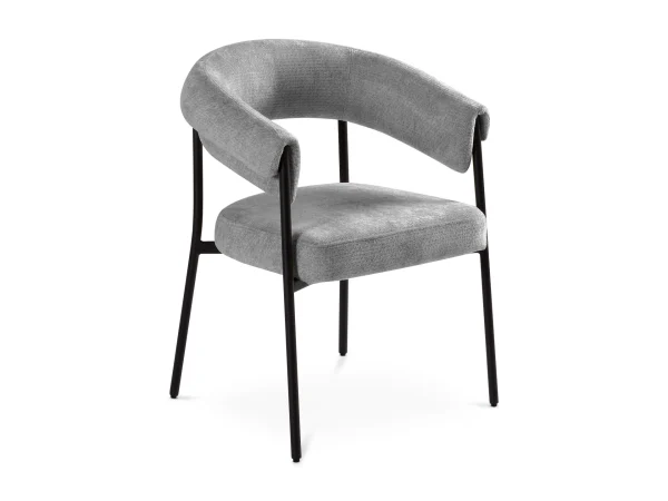 Комплект стульев Pulp 2 шт. серый — изображение 2