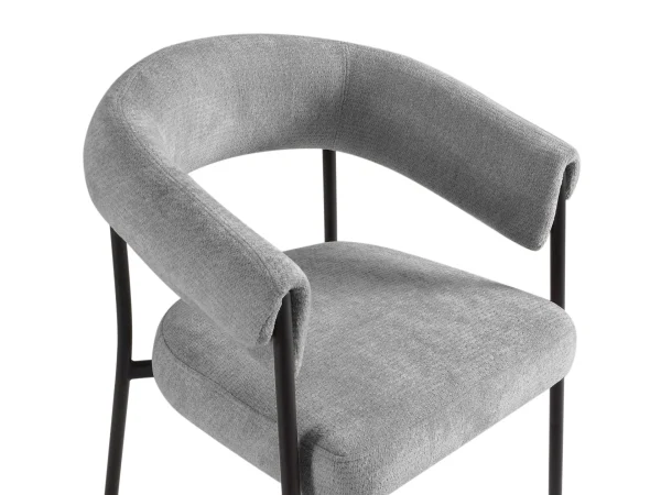 Комплект стульев Pulp 2 шт. серый — изображение 4