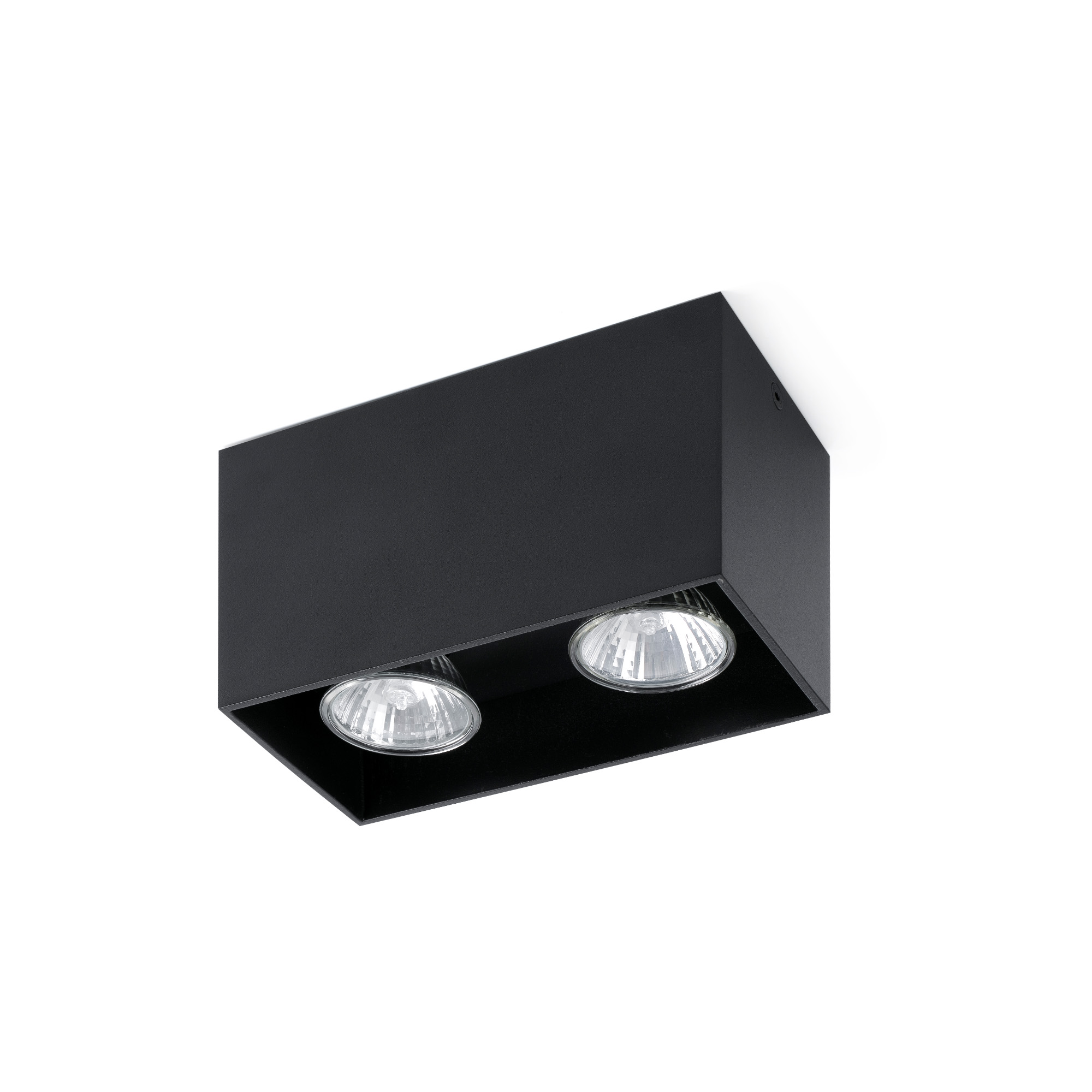 21a177a86cfc4b72ab4a85dec050b94e Светильник Tecto черный 2xGU10 50W Faro 63273