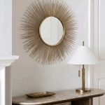 Настенное зеркало Бретон LHDWM241223SH LouvreHome