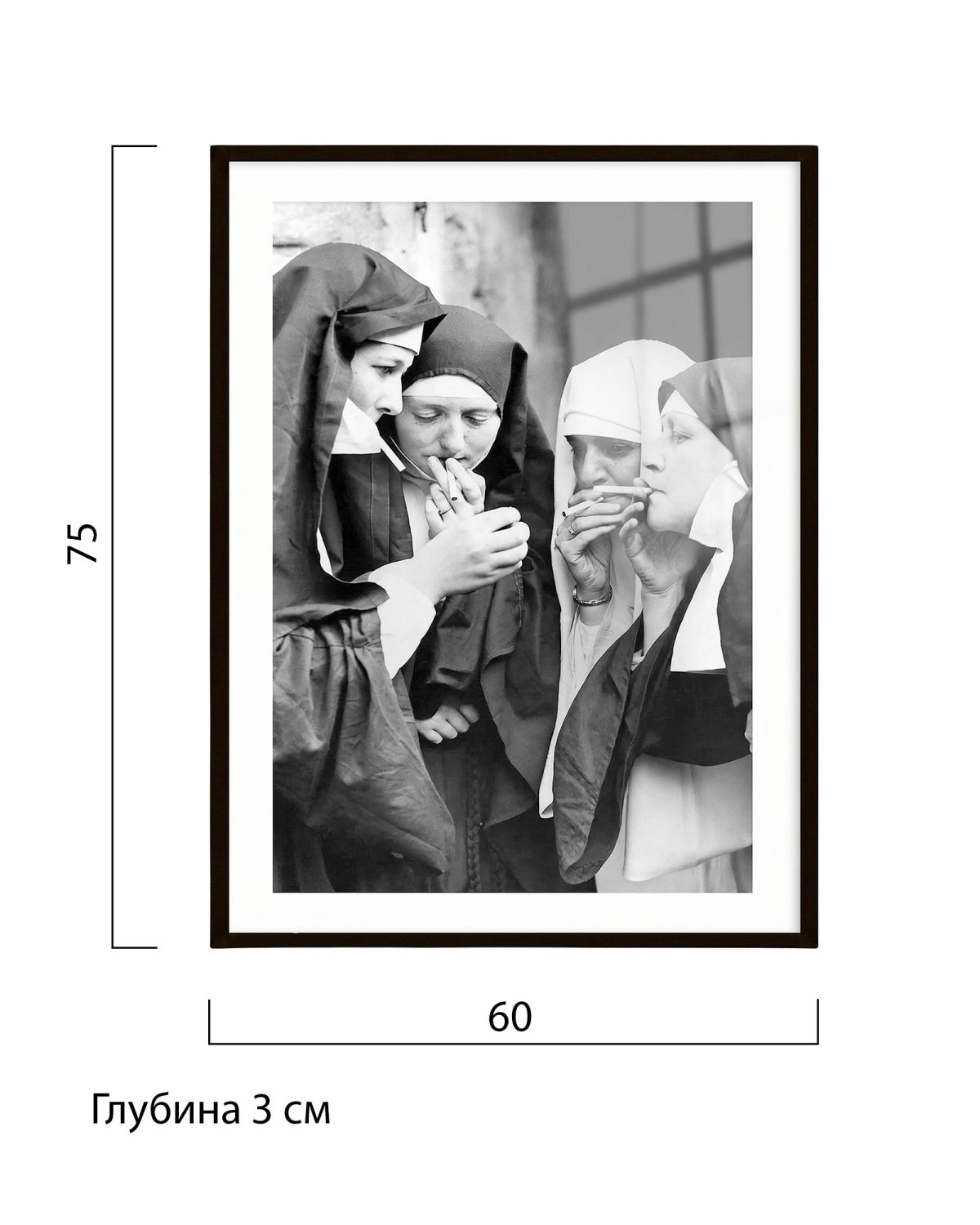 Постер Nuns smoking — изображение 4