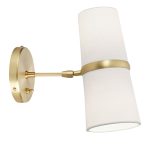 Золотое бра Флемиш JJ11115-2WB LouvreHome