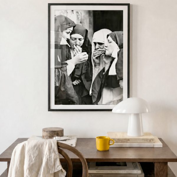 Постер Nuns smoking DZ25072220 LouvreHome