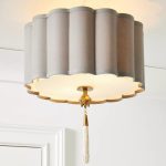 Серый потолочный светильник Тампа JJ10921-3D LouvreHome