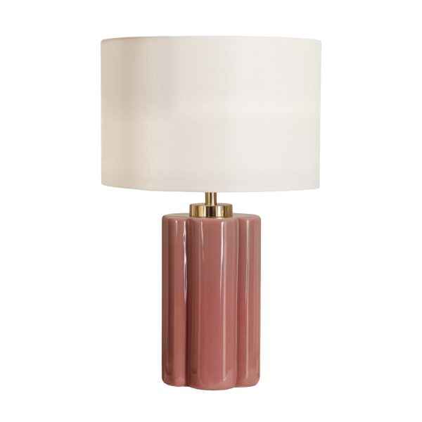 Коралловая настольная лампа Туоми LTL313679MGI LouvreHome