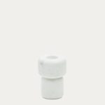 Signe Малый подсвечник из белого мрамора 12 см La Forma (ex Julia Grup) D0900111PR05