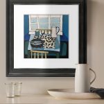 Интерьерное жикле Mackerel and jug PP230257 LouvreHome