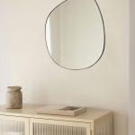 Ассиметричное настенное зеркало Анора DWM110824PND LouvreHome