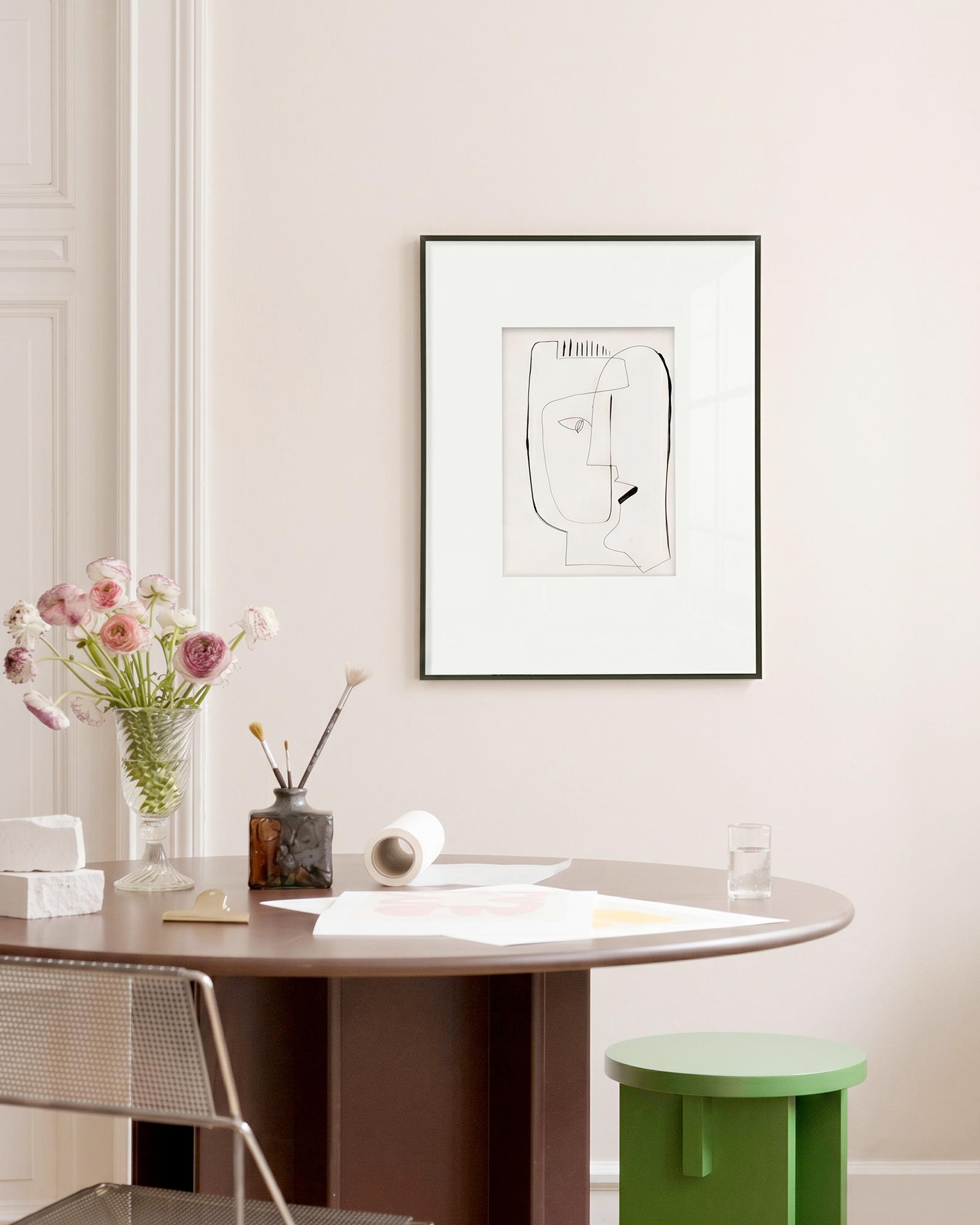 65 Интерьерный постер Drawing - I PP230184 LouvreHome