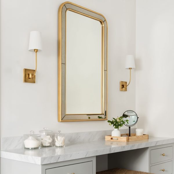 Зеркало в золотой раме Гийом DWM001449PND LouvreHome