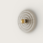 Бра Wave с золотым цоколем A1053 5 см и плафоном из алебастра 1094/30 Aromas del Campo A1094/ORO