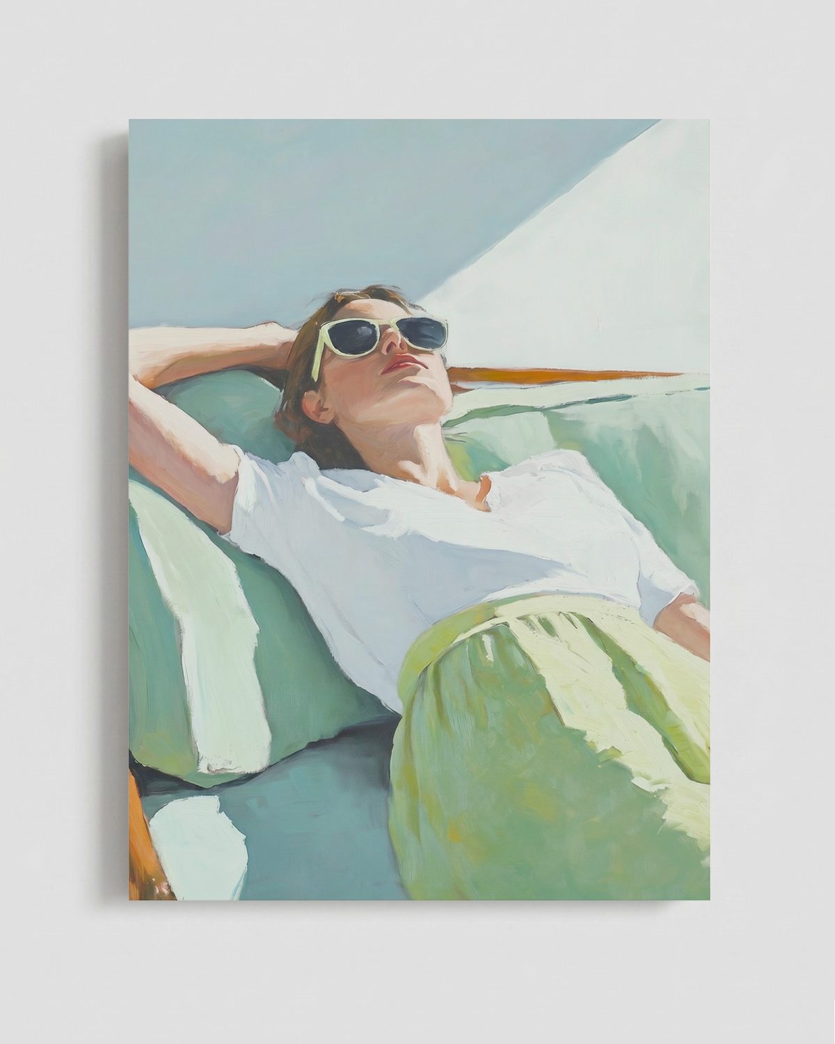 Интерьерная картина Poolside Lounger — изображение 2
