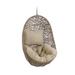 Подвесное кресло Florina коричневое La Forma (ex Julia Grup) CC5964FN10