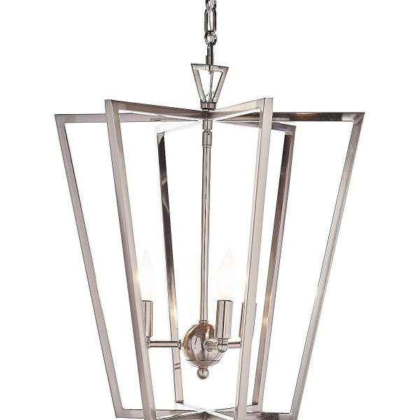Серебряный светильник Франц D8475 nickel LouvreHome