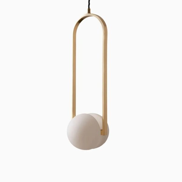 Золотой подвесной светильник Уэлс LHLSC400324SWL LouvreHome