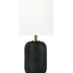 Черная настольная лампа Гретта LTL574749MGI LouvreHome