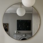 Круглое зеркало в раме Нолан - M LHDWM8536ZYH LouvreHome
