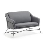 Диван Brida графитовый 128 см La Forma (ex Julia Grup) S521J02