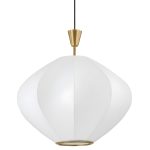 Золотой подвесной светильник Арден P7848PA LouvreHome
