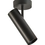 Черный потолочный светильник Нокс P7853PB LouvreHome