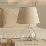 Прозрачная настольная лампа Дэми LTL109635CLM LouvreHome