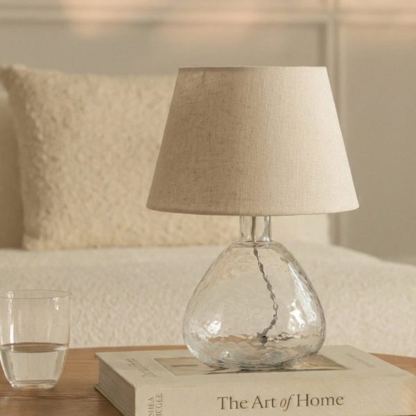 Прозрачная настольная лампа Дэми LTL109635CLM LouvreHome