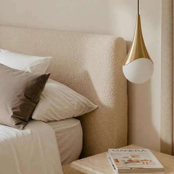 Золотой подвесной светильник Алто LPN400325XNP LouvreHome